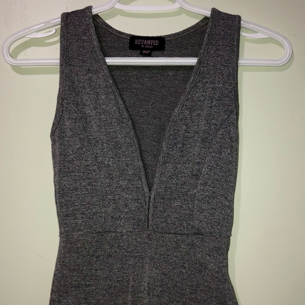 Revamped Grey Bodysuit - Picture 2 of 4
